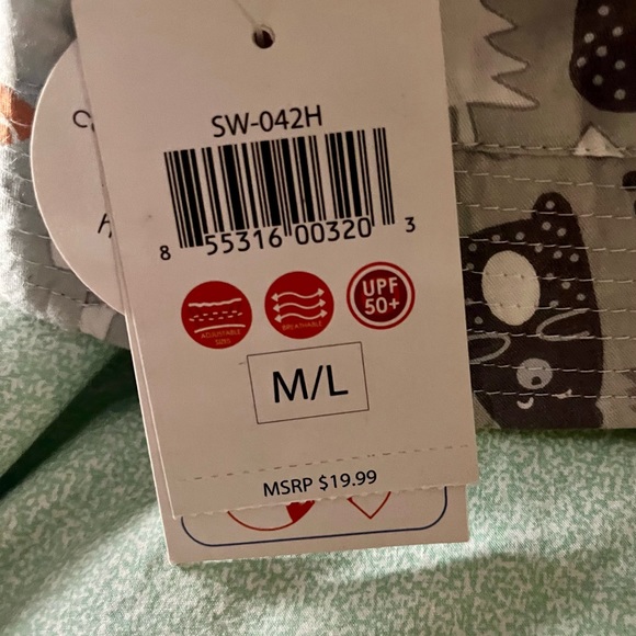 Enjoy Life M/L Bucket Sun Hat Upf 50 - Picture 4 of 6